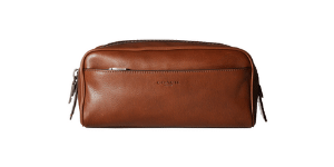 Coach Dopp Kit in Sport Calf Leather
