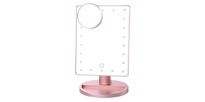 FLYMEI Touch Screen 20 LED Lighted Makeup Mirror