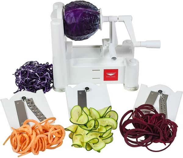 Paderno World Cuisine 4-Blade Spiralizer Pro