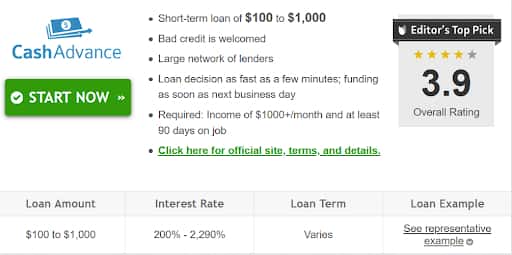 1500 payday loans
